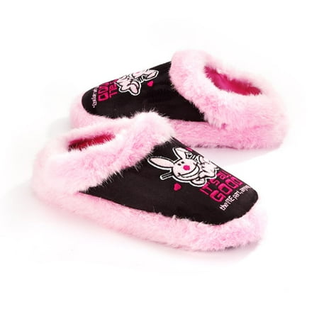 walmart bunny slippers it s happy bunny s it s all marabou scuff walmart bunny slippers it s happy bunny s it s all marabou scuff