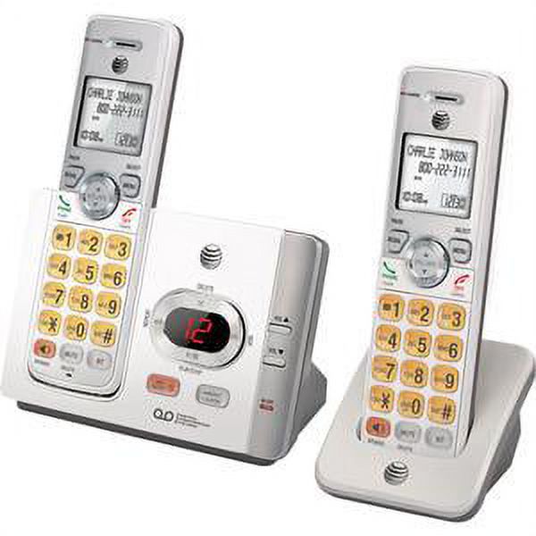 AT&T EL52215 DECT 6.0 Cordless Answering System with Caller ID/Call Waiting (2 Handsets) - image 5 of 6