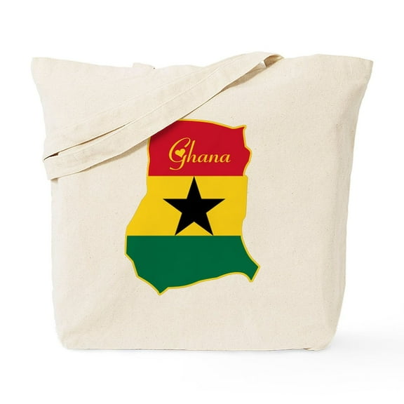 CafePress - Cool Ghana Tote Bag - Unisex Canvas Tote Bag, Beige, 1-Piece