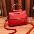 thumbnail image 3 of Stylago Top Handle Satchel for Women Retro Crossbody Purses Ladies Vacation Handbags Mini Tote Shoulder Bags for College Use Red, 3 of 5