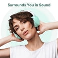 thumbnail image 2 of Gankoii Auriculares inalámbricos, Bluetooth con micrófono, audio de alta fidelidad, tiempo de reproducción de 60 horas, control táctil, plegables y ligeros, auriculares supraaurales para niñas y mujer, 2 of 5