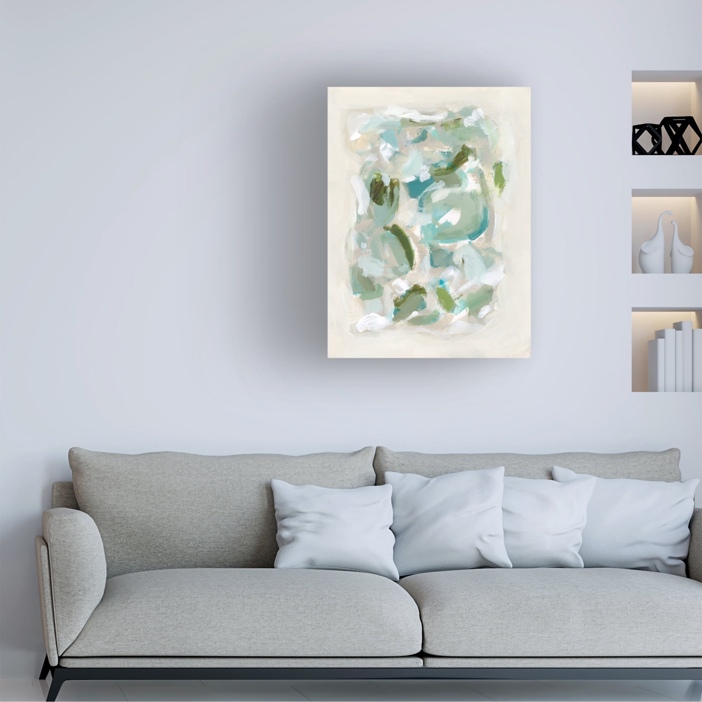 Christina Long 'Tinted Abstract VI' Canvas Art