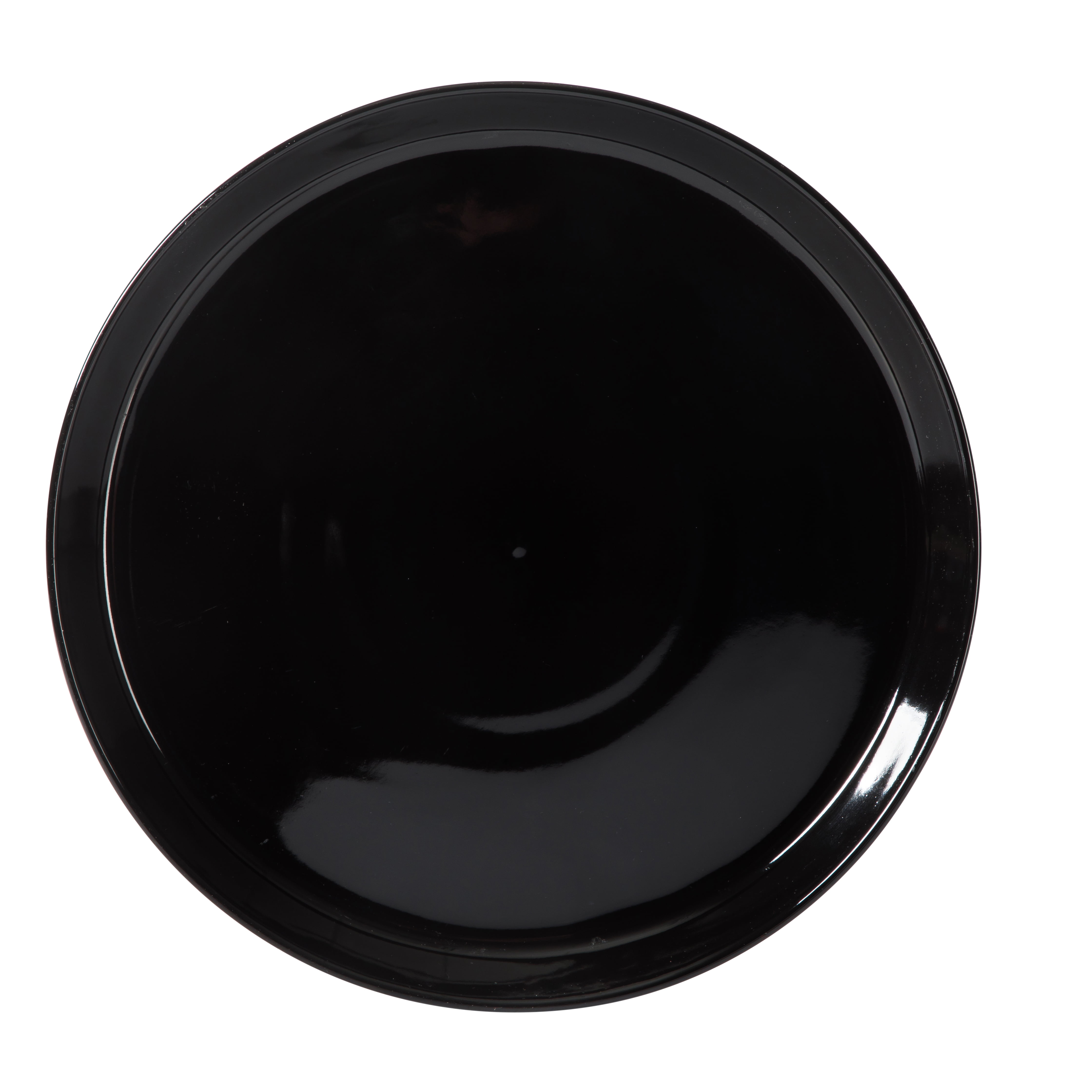 Martha Stewart Everyday Faretta Black 12-Piece Fine Ceramic Dinnerware Set