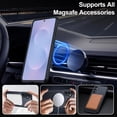 thumbnail image 4 of fafa-Matte Case for Samsung Galaxy S22 Ultra 5G, Compatible with Magsafe,[Wrist Strap] Magnetic Shockproof Military Drop Protection Translucent Back Slim Bumper Phone Cover(Black), 4 of 4