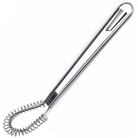 

Stainless Steel Mini Egg Whisk Beater Handheld Milk Frother Foamer Foaming Creamy Coffee Mixer Spring Sauce Blender Kitchen Accessories
