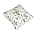 thumbnail image 3 of Cute Soft Cute Alpaca Double-Sided Printing Sofa Fabric Pillow Pillow Cover, 3 of 5