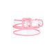 thumbnail image 1 of Cinturones de Cintura Transparentes INSPIRE CHIC para Mujeres, Cinturón Delgado de Talla Grande para Jeans, Vestidos, Abrigos hasta 114cm/44.88" Rosa, 1 of 4