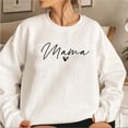 thumbnail image 2 of Sudadera con capucha para mamá, sudadera con mensaje de revelación de embarazo, sudadera con texto en inglés "Mama To Be", regalo para mamá, suéteres de manga larga para mujer, sudaderas con capucha g, 2 of 5