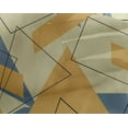 thumbnail image 4 of oneOone Georgette Tissu Viscose Rectangle & Triangle Géométrique Tissu Imprime par Yard 42 Pouces de Large, 4 of 4
