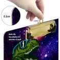 thumbnail image 3 of FMSHPON Funny Dino Clipboard Hardboard Wood Nursing Clip Board and Pull for Standard A4 Letter 13x9 inches, 3 of 5