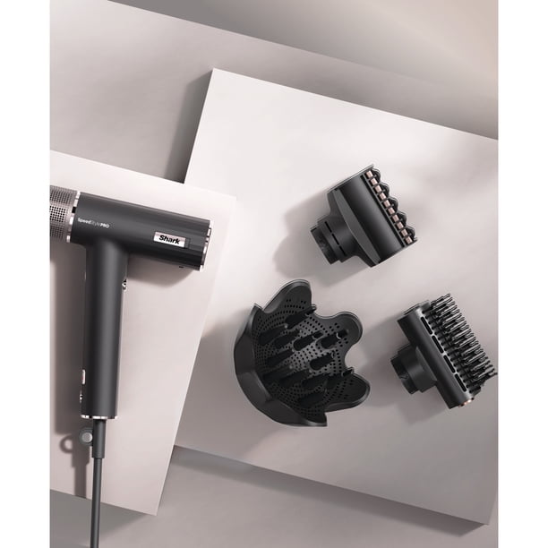 Shark SpeedStyle Pro Hair Dryer, Scalp Shield, IQ Speed, Curly