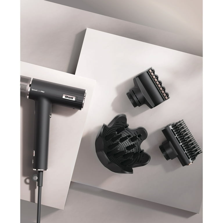 Shark SpeedStyle Pro Hair Dryer, Scalp Shield, IQ Speed, Curly