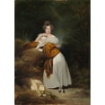 thumbnail image 3 of Franz Xaver Winterhalter 11x14 Black Modern Framed Museum Art Print Titled - Sophie Guillettets, Grand Duchy of Badmen (1801-1865) (1831), 3 of 5