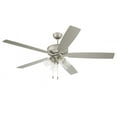 thumbnail image 4 of OS104PN5 Craftmade Lighting Outdoor Super Pro - 5 Blade Ceiling Fan with Light Kit In Classic Style-60 Inche Wide-Painted Nickel Finish, 4 of 10