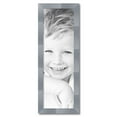 thumbnail image 2 of ArtToFrames 12" x 38" Light Silver Picture Frame, 12x38 inch Silver Wood Poster Frame (WOM-4827), 2 of 7