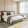 thumbnail image 4 of Wondo 5x8 Modern Abstract Area Rugs - Gold Low Pile Washable Carpet for Living Room, Bedroom, Nursery, Office, Kitchen - Non-Slip Stain Resistant Soft Rug for Indoor Use, 4 of 8