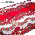 thumbnail image 2 of Laklulu Mantel rectangular navideño impreso, mantel oblongo impermeable para decoración de comedor y cocina, 2 of 5