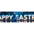 thumbnail image 4 of Illuminated Easter Themed Happy Easter Banner Background Backdrop with Bunny and Eggs Party Decorations for Easter Parties Family Gatherings Photography Props and Home Decor, 4 of 7