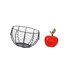 thumbnail image 5 of Cesta Tejida De Alambre De Hierro Para Encimera De Cocina Con Figura De Cerámica Y Escultura De Fruta Para Decoración Y Almacenamiento Del Hogar., 5 of 8