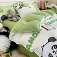 thumbnail image 3 of Green Pandan Panda Bedding Set, 3 of 10
