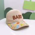 thumbnail image 2 of Xfvqtps Baby Baseball Cap Infant Toddler Boys Girls Summer Hat Letter Print Beach Breathable Sun Protection Sun Hat, 2 of 6