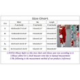 thumbnail image 4 of Gibobby pantalones de mujer de mezclilla Mujer Otoño e Invierno Casual moda Navidad divertido impreso cintura elástica pantalones deportivos pantalones casuales (Rojo, S), 4 of 4