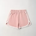 thumbnail image 2 of Angala Child Shorts Solid Elastic Waist Dolphin Shorts Summer Soft Stretchable Breathable Athletic Casual Toddler Boys Shorts Size 7-8 Years Light Pink, 2 of 4