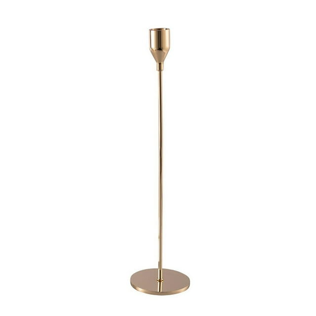 Single Candle Holder Candlelight Dinner Candle Holder Romantic Dining Table European Decoration-33cm Large