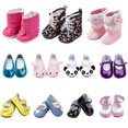 thumbnail image 2 of Toyysb 6 Pares De Zapatos Para Muñecas Incluyen Botas Zapatos De Cuero Para Muñecas American Girl De 18 Pulgadas, 2 of 5