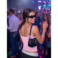 thumbnail image 4 of Womens Going Out Tank Tops Sweetheart Neck Double Lined Backless Crop Top Sleeveless Y2K Party Top, 4 of 5
