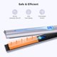 thumbnail image 5 of LMHF 1" Round Flat Iron for Hair, Infrared Hair Iron 2 in 1, Hair Straightener Curler Negative Ions, Gifts for Friends/Mom/Wife, Titanium Ceramic Tourmaline, Dual Voltage 110-240V, Rose Gold, 5 of 5