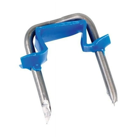 Gardner Bender 3894326 0.5 in. Steel Insulated Wire Staple, 15 per Pack - Pack of 5