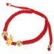 thumbnail image 1 of Women Adjustable Red String Zodiac Rabbit Bracelet Chinese Style Braided Rope Wristband for Fortune and Protection Universal Occasion Accessory, 1 of 2