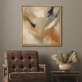 thumbnail image 3 of Framed Canvas Print Earth Tone Abstract Wall Art Neutral Modern Minimalist Decorative for Living Room Bedroom - 16"x16" NATURAL, 3 of 8