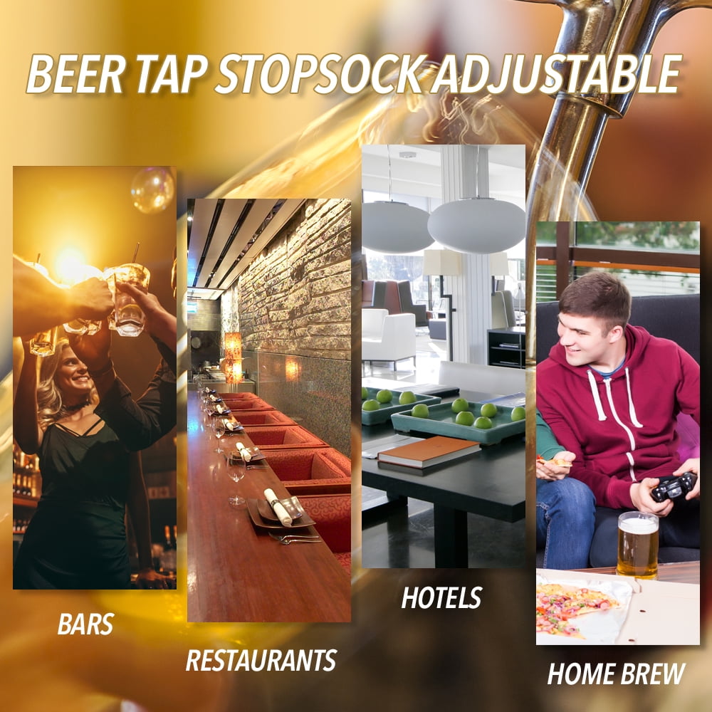 Stainless Steel Beer Tower Tap Stopcock Draft Column Bar Accessories For Z7C4 