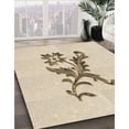 thumbnail image 3 of Ahgly Company Machine Washable Indoor Square Transitional Moccasin Beige Area Rugs, 6' Square, 3 of 7