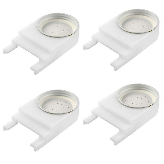 4 Pack Entrance Feeder with Lids, Honey Bee Feeder for Beehives Beekeeping Supplies for Feeding Bees Water or Sugar Syrup