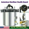 [US IN STOCK] 18L Steam Autoclave Sterilizer Dental Pressure Stainless Steel Sterilization NEW