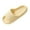Yellow, variant on Shower Shoes for Women Men Comfort Anti-Slip Quick Drying Bath Slippers Open Toe Cloud Slides