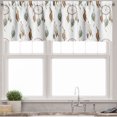 thumbnail image 3 of Ambesonne Dream Valance & Curtain, Dreamcatchers Watercolor Art, 55"x36", Pale Caramel Grey Teal, 3 of 7