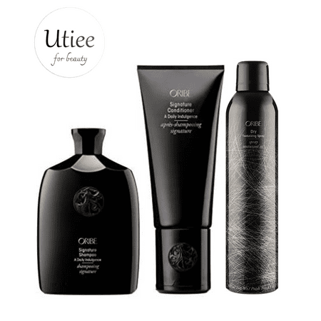 Oribe Signature Shampoo and Conditioner and Dry Texturizing Hairspray - 8.5/6.8/8.5