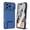 Blue, variant on Dteck Rugged Phone Case for iPhone 17 Pro Max with Camera Sliding Cover, Built-in Kickstand Shockproof Protective Cover with Screen Protector,Red