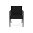 thumbnail image 2 of Waterfall Reception Waiting Room Healthcare Guest Chair / Charcoal Steel / Black, 2 of 5