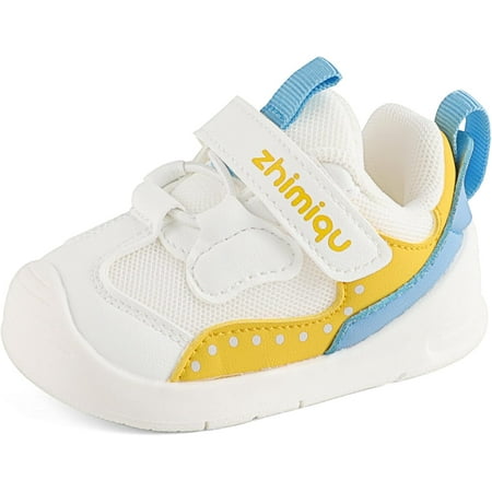 Baby Shoes Boy Girl Infant Sneakers Breathable Mesh Walking Shoes Non-Slip Rubber Sole Toddler Crib First Walker Shoes