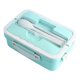 thumbnail image 2 of Wheats Straw Insulated Lunch Box For Students Compartmentalized Microwave-Safe For Cafeterias And Office Workers Plastic Lunch Box With Lid, 2 of 6