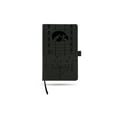 thumbnail image 1 of Iowa Hawkeyes Laser Engraved Black Notepad With Elastic Band, 1 of 1