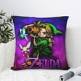 thumbnail image 6 of The Legend of Zelda Throw Pillow Cover Decoration Pillow Case Cushion Home Decor for Home Sofa Couch 24"x24", 6 of 7
