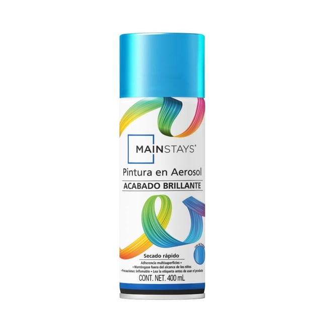 Pintura en Aerosol Mainstays Pintura en aerosol, Brillante, 400ml