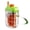 Orange, variant on 2-in-1 Ice Cube Maker & Water Bottle with Straw, Press-Release Silicone Mold for Freezer, Leak-Proof Portable Cup for Gym Travel, BPA-Free Summer Essential