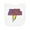 AA-White, variant on Inktastic These Fools Put My Cape on Backwards&reg; Superhero Newborn Bib